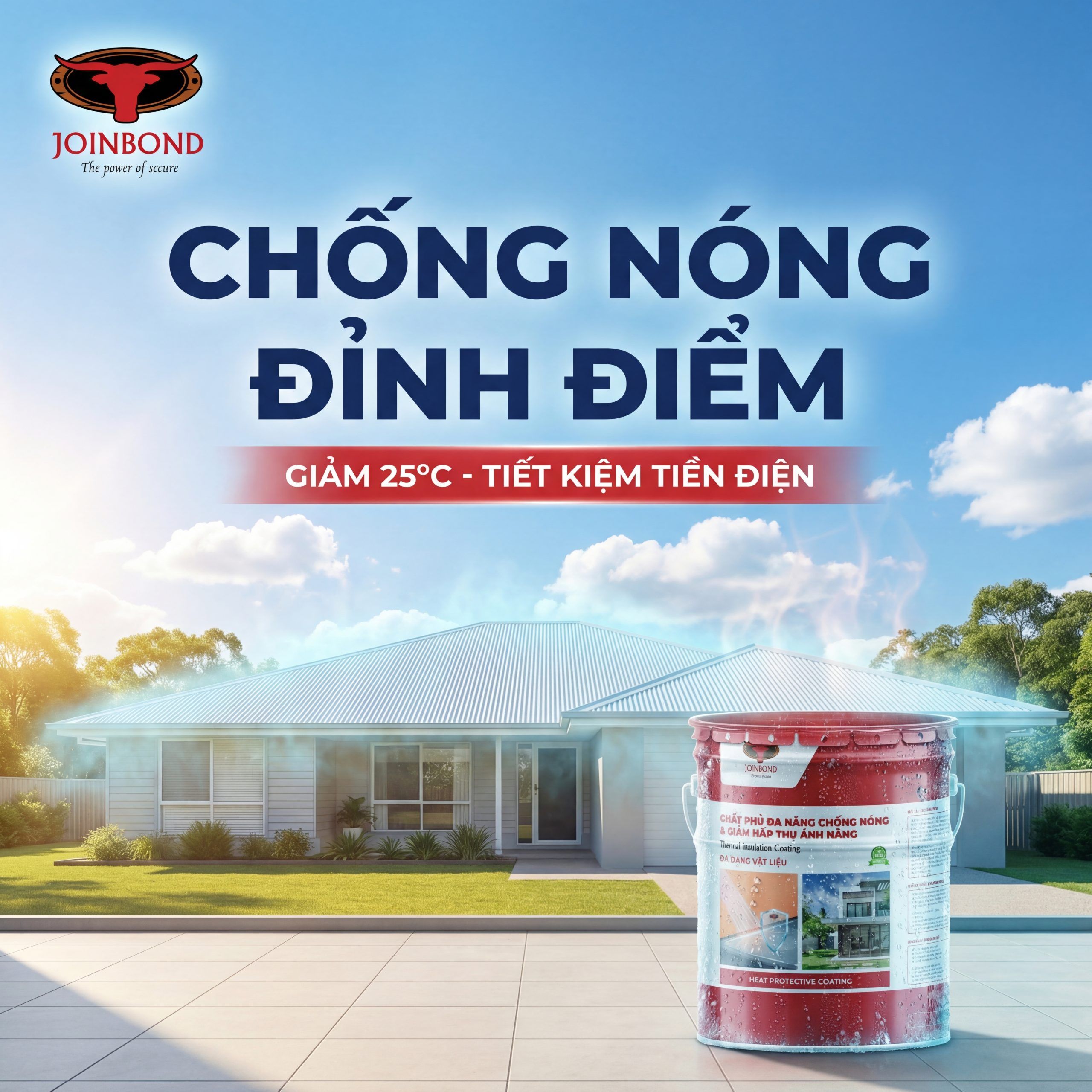 Chất phủ đa năng chống nóng Joinbond (1) Chất phủ đa năng chống nóng Joinbond