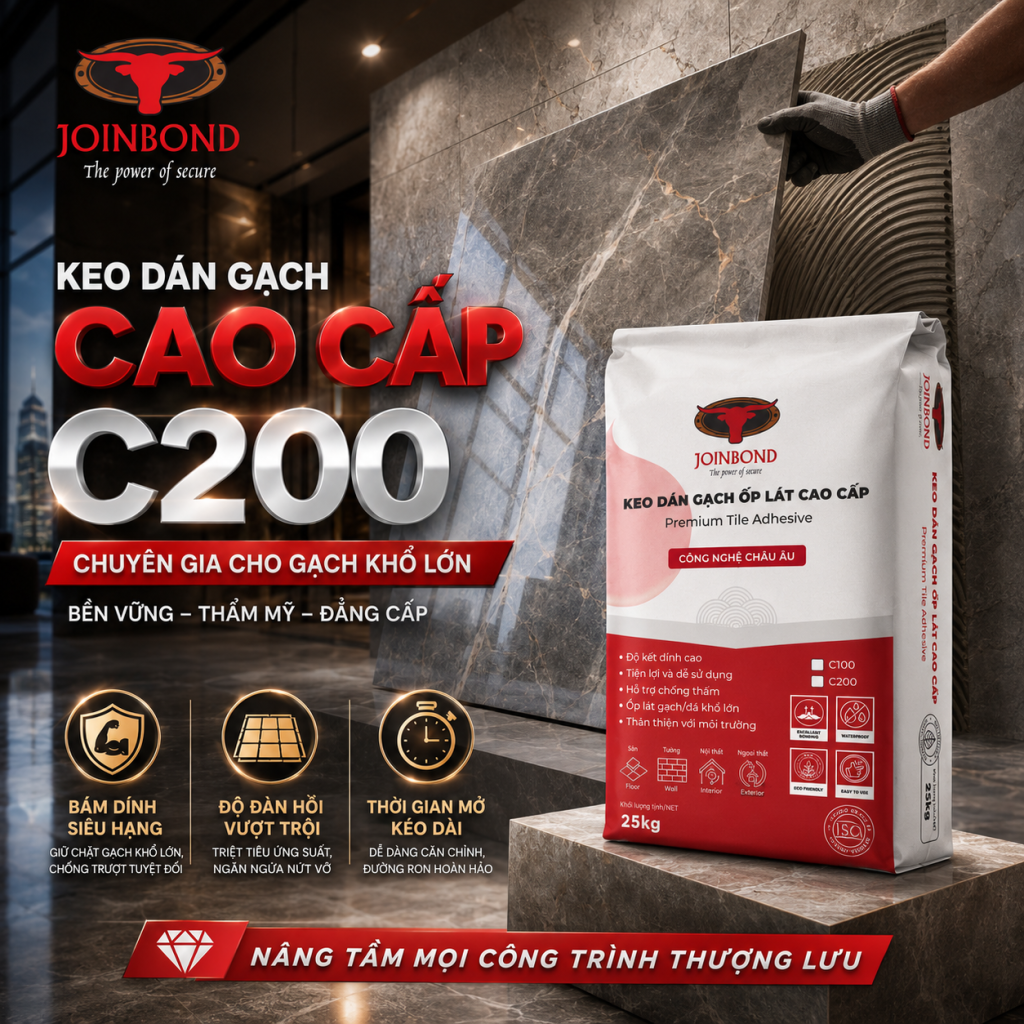 Keo Dán Gạch Ốp Lát Joinbond C200